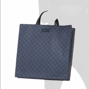Gucci GG supreme canvas logo tote
